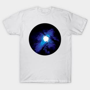 moon through trees T-Shirt